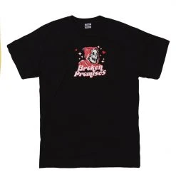 BROKEN PROMISES Love Skate SST Black Shirts