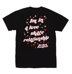 BROKEN PROMISES Love Skate SST Black Shirts