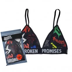 BROKEN PROMISES Lounge 12 Step Triangle Bra