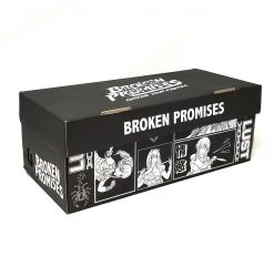 BROKEN PROMISES BP Choose Your Fighter Slides Black Accessories