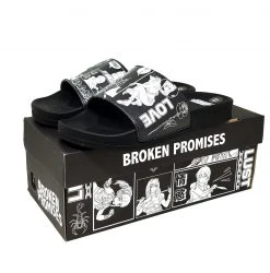 BROKEN PROMISES Arcade Mode Slides Black