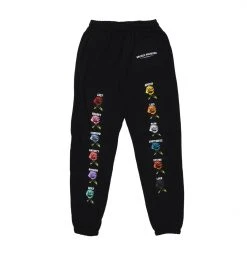 BROKEN PROMISES BP Feeled Guide Sweatpants Black Bottoms