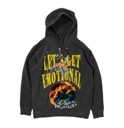 BROKEN PROMISES Hoodies Think Of Me Vintage Wash Hoodie