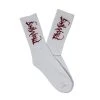BROKEN PROMISES Graveyard Sock - White Accessories