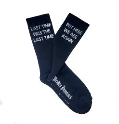 BROKEN PROMISES Accessories The Last Time Sock - Black