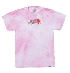 BROKEN PROMISES BP X Casper Burst My Bubble Tie Dye Pink Tee