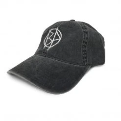 BROKEN PROMISES Riot Dad Hat Washed Black Headwear