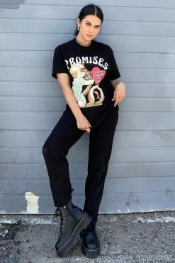 CASH Shirts Snakes Tee Black