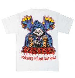 BROKEN PROMISES Bad Chemistry "S/S" Tee White