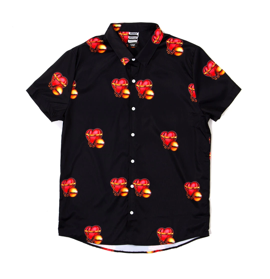 BROKEN PROMISES Shirts Ball & Chain Button-Up Shirt