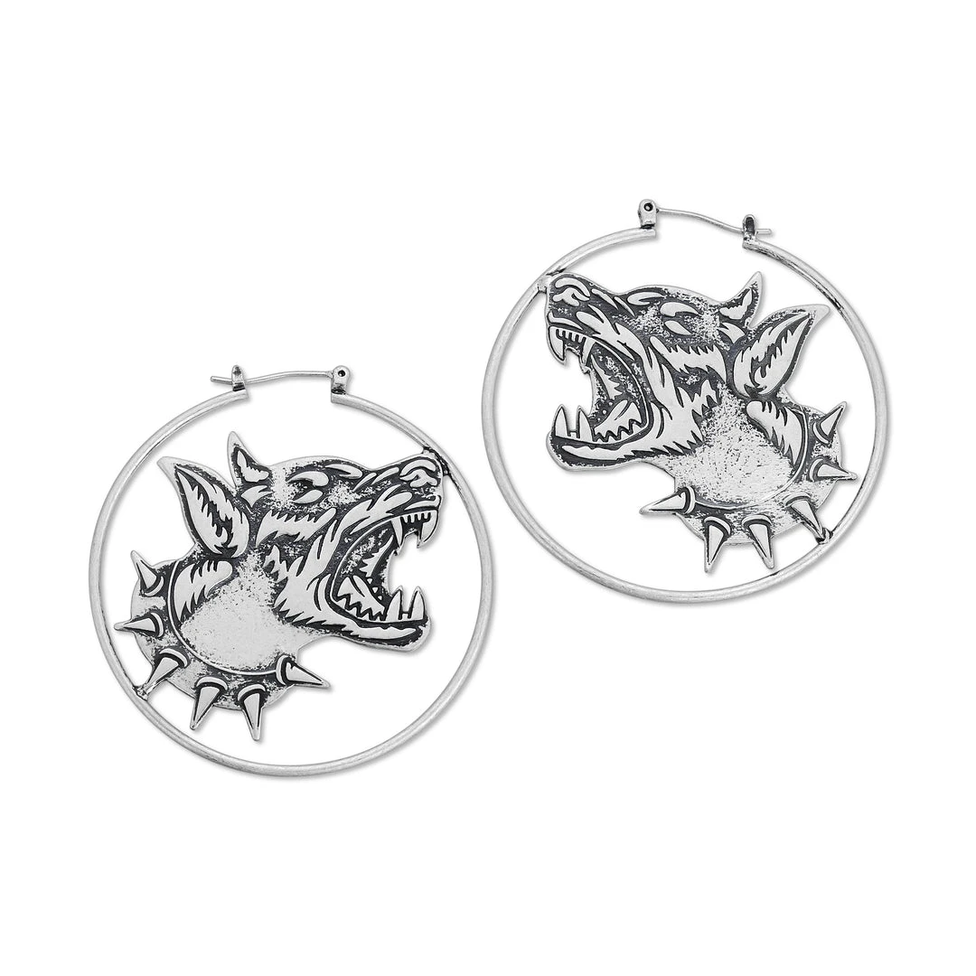 BROKEN PROMISES Jewelry Big Bark Earrings