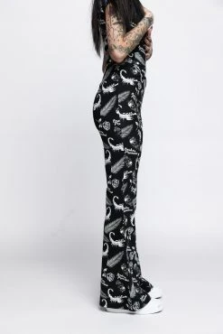 BROKEN PROMISES Bottoms Tropic Disaster Flare Pant