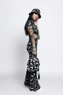 BROKEN PROMISES Womens Tropic Disaster Mini Backpack