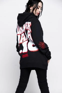 CASH Hoodies Untruthful Hoodie Black