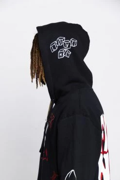 CASH Hoodies Untruthful Hoodie Black