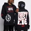 CASH Hoodies Untruthful Hoodie Black