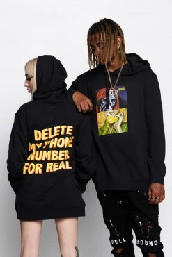 CASH Hoodies On Call Hoodie Black