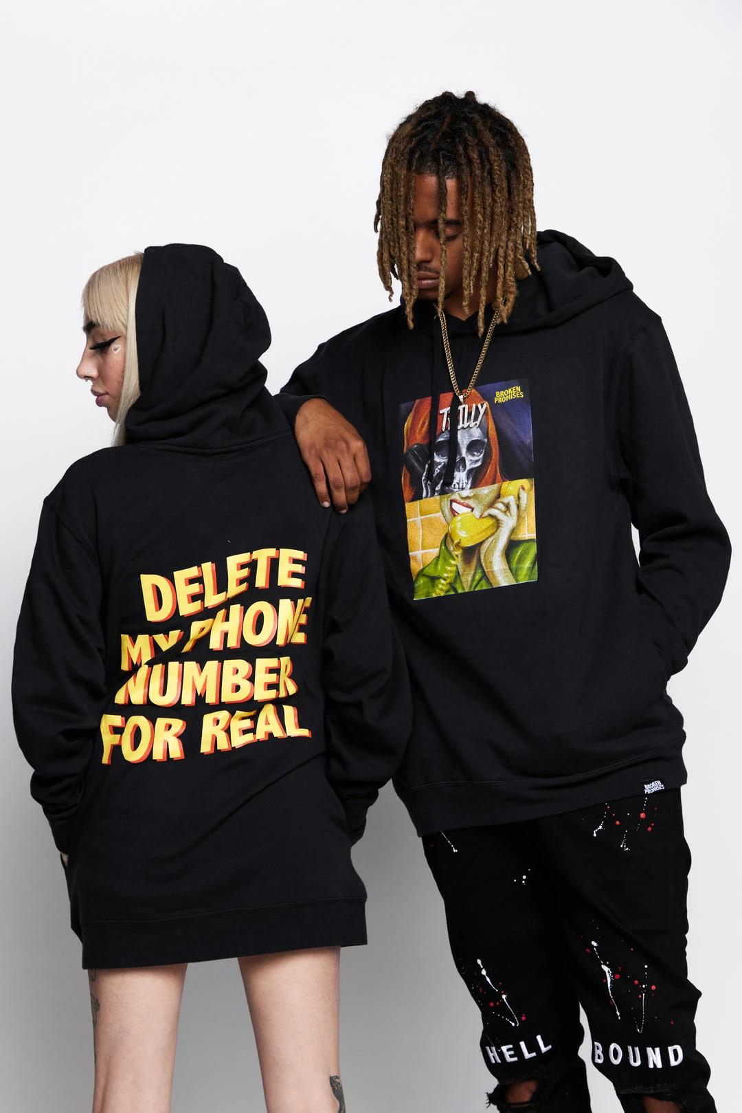 CASH Hoodies On Call Hoodie Black