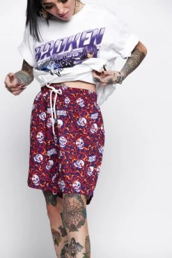 BROKEN PROMISES Bottoms Trouble In Paradise Shorts