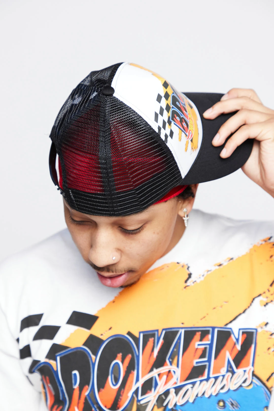 BROKEN PROMISES Headwear BP X Hot Wheels We're Finished Trucker Hat