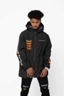 BROKEN PROMISES Addiction Windbreaker Jacket Outerwear