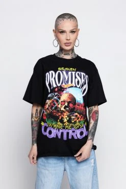 BROKEN PROMISES BP X Hot Wheels Joyride S/S Black