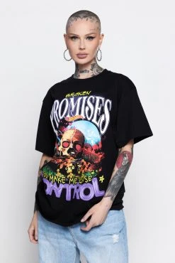 BROKEN PROMISES BP X Hot Wheels Joyride S/S Black