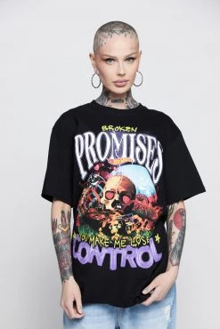 BROKEN PROMISES BP X Hot Wheels Joyride S/S Black