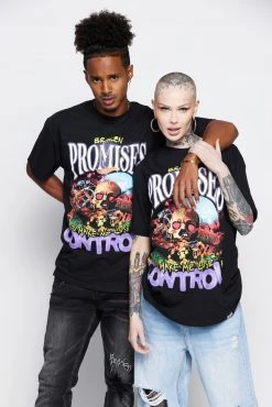 BROKEN PROMISES BP X Hot Wheels Joyride S/S Black