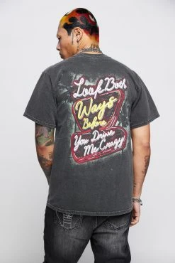 BROKEN PROMISES BP X Hot Wheels Look Both Ways Washed SST Blk