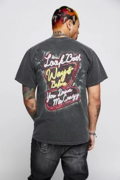 BROKEN PROMISES BP X Hot Wheels Look Both Ways Washed SST Blk