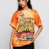 BROKEN PROMISES Shirts BP X Hot Wheels Wheels Fall Off Org Tie Dye S/S