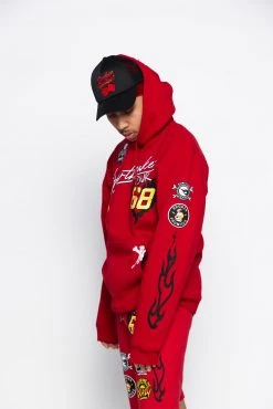 BROKEN PROMISES BP X Hot Wheels Heartbreaker Tour Hoodie Hoodies