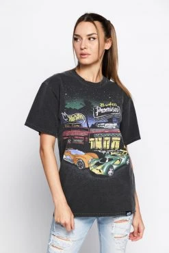 BROKEN PROMISES BP X Hot Wheels Look Both Ways Washed SST Blk