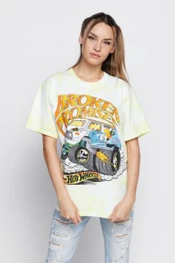 BROKEN PROMISES BP X Hot Wheels See You Again S/S Yellow