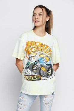 BROKEN PROMISES BP X Hot Wheels See You Again S/S Yellow