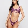 BROKEN PROMISES Trouble In Paradise Cutout Swim Top Sets