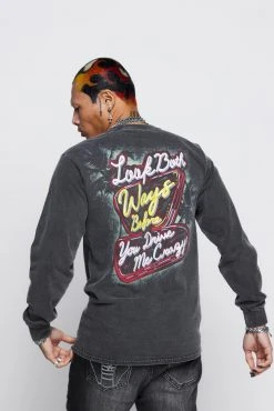 BROKEN PROMISES BP X Hot Wheels Look Both Ways Long Sleeve Shirts