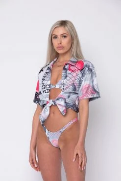 BROKEN PROMISES Hella Jelly Bikini Bottom White