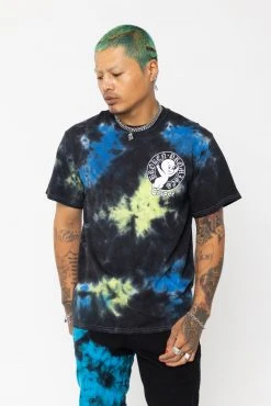 BROKEN PROMISES BP X Casper You're Gone SST Tie Dye Blue Shirts