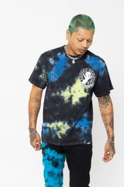 BROKEN PROMISES BP X Casper You're Gone SST Tie Dye Blue Shirts