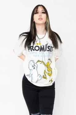 BROKEN PROMISES BP X Casper Scarier Than SST Natural Shirts