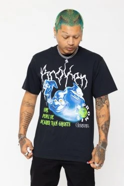 BROKEN PROMISES Shirts BP X Casper Ghostly Trio Tee Black