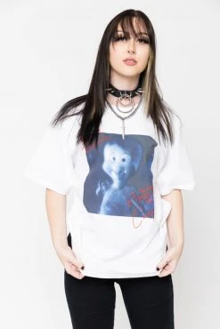 BROKEN PROMISES Shirts BP X Casper Autograph Tee White