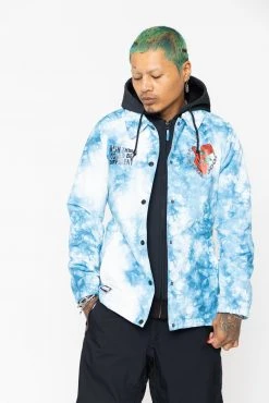 BROKEN PROMISES Tie Dye Hoodies Could Be Different Snow Jacket Blue