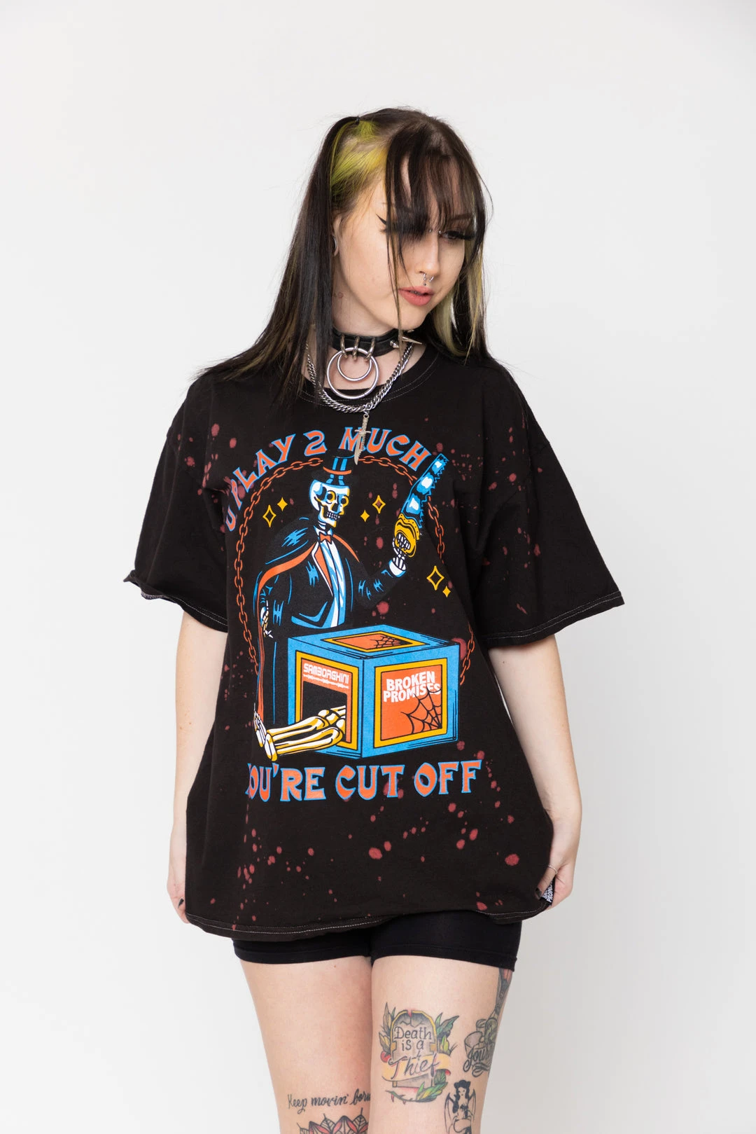 BROKEN PROMISES Shirts BPxSamborghini Cut Off SST