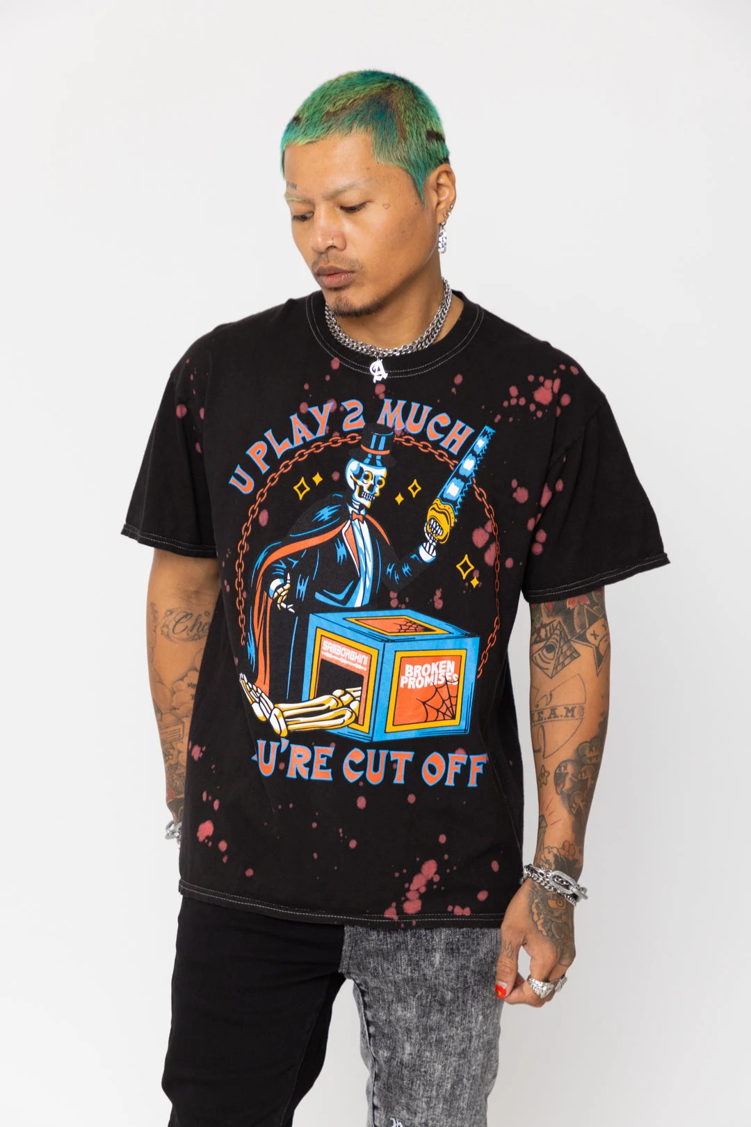 BROKEN PROMISES Shirts BPxSamborghini Cut Off SST