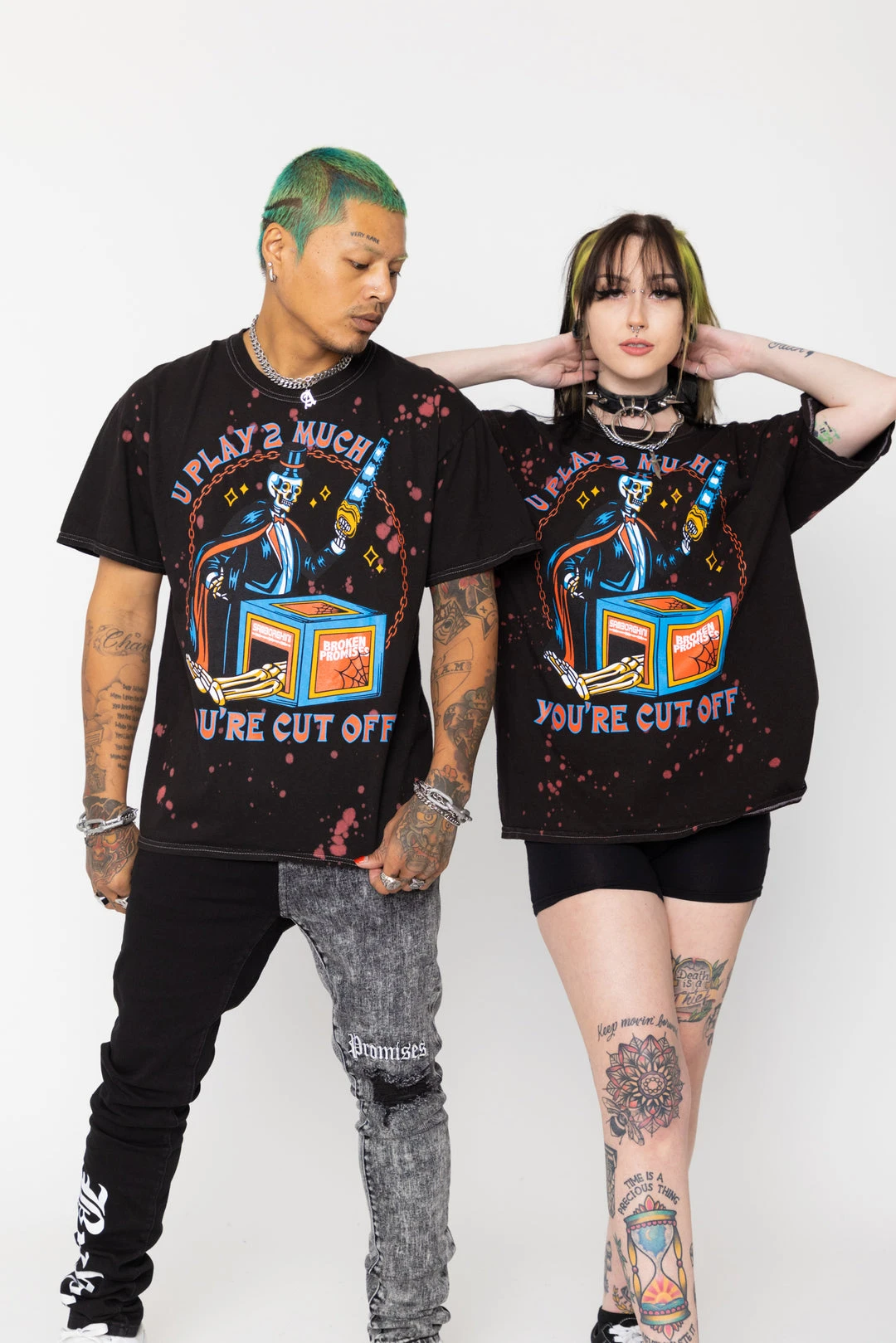 BROKEN PROMISES Shirts BPxSamborghini Cut Off SST