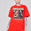 BROKEN PROMISES Last Call Tee Red