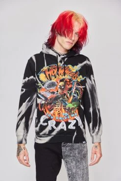 BROKEN PROMISES BP X Hot Wheels Track Attack Hoodie Blk Hoodies